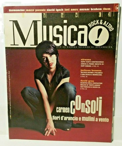Rivista musica rock - rock, &