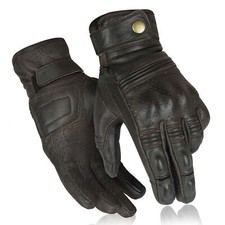 Guanti Moto in Pelle Con