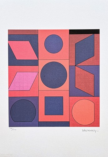 Victor vasarely alphabet vr - -,