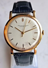 IWC 18kt gold cal 401