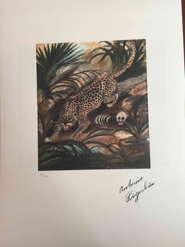 Antonio ligabue litografia - antonio,