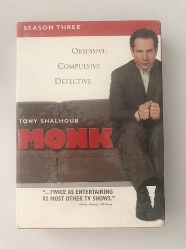 Monk season dvd - dvd, -a
