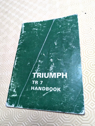 Livret entretien handbook - d'entretien,