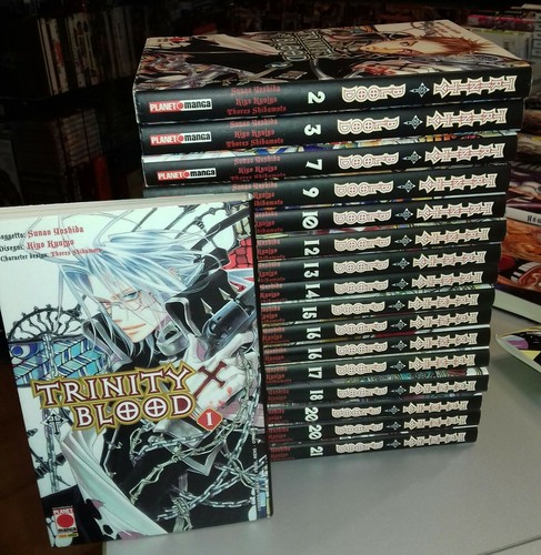 Trinity blood 10 panini - blood,
