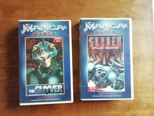 The guyver manga mania vhs - manga,