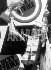 Foto vintage Moto, Valentino Rossi, anni Novanta, stampa 24 x 18 cm