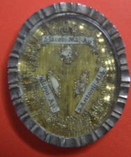 relic reliquary reliquia RELICARIO RELIQUE 2 APOSTOLI + SAN ANTONIO ABATE