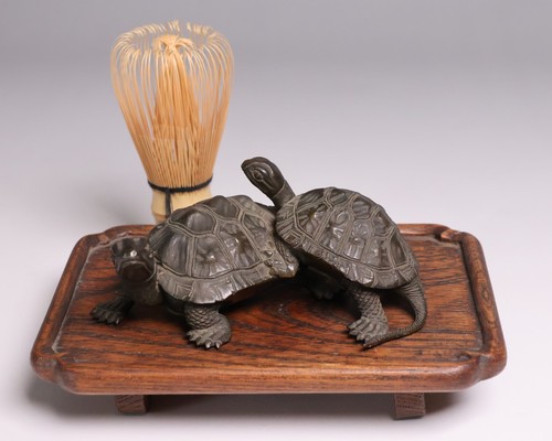 Coppia statuine tartarughe - coppia,