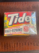 SCATOLA DETERSIVO TIDE ANNI 60 CON REGALO