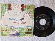EDOARDO VIANELLO CICCIONA CHA CHA / ORNELLA 45 GIRI RCA 1961 RARISSIMO NO 33 CD
