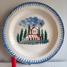 GRANDE PIATTO CERAMICA VECCHIA