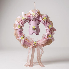 Fiocco Nascita Gigante Bimba