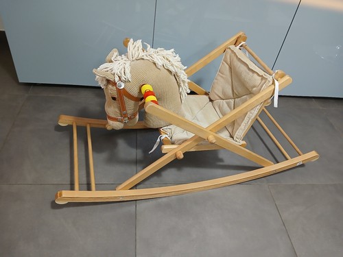Cavallo cavalluccio legno a - cavalluccio,