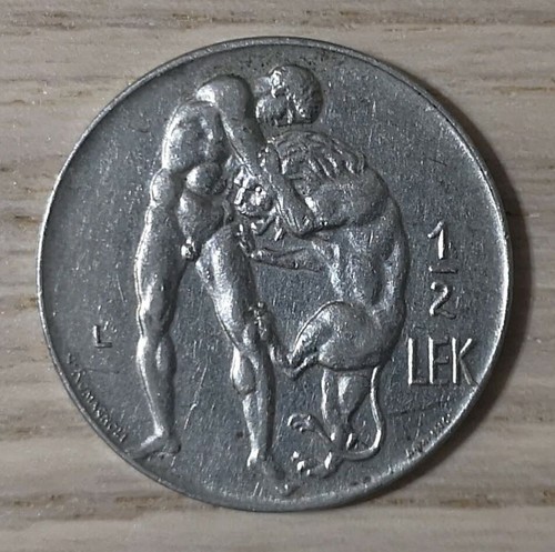 Lek albania 1931 - 1/2,