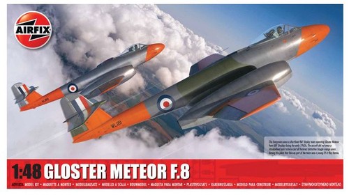 Airfix gloster meteor kit - meteor, f8