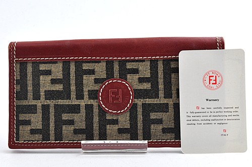 Portafoglio lungo fendi - fendi, zucca