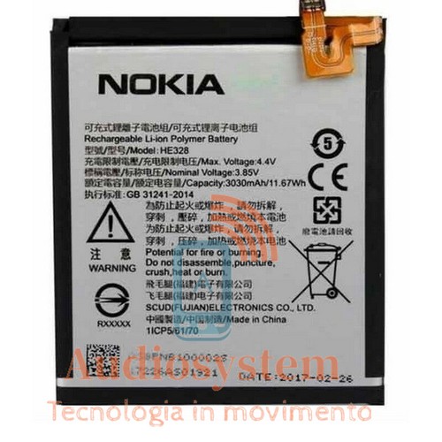 Batteria originale nokia he328 - nokia,