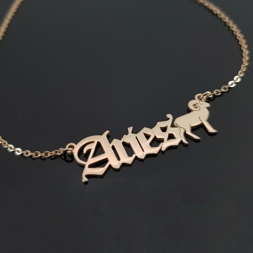 Collana simbolo ariete segno - collana,