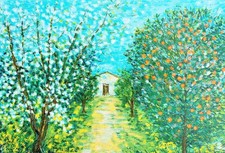 Michele Cascella - Senza titol - Serigrafia vintage originale - con certificato.