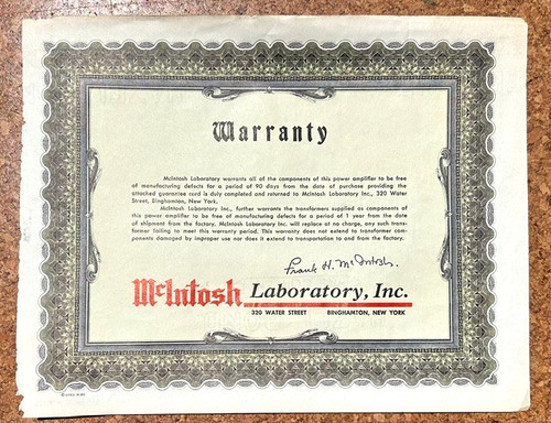 Laboratori mcintosh vintage - mcintosh,