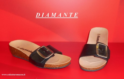 Ciabattine pelle diamante - in,