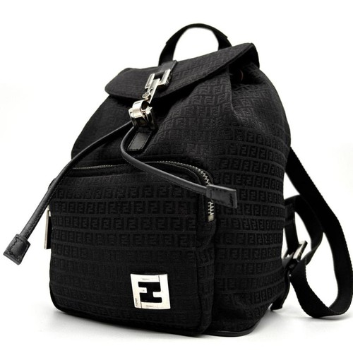 Fendi zucca mini zaino tela - zucca,