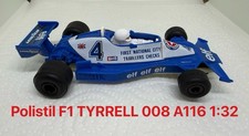 ✅ POLISTIL POLICAR F1 TYRRELL 008 A116 1:32
