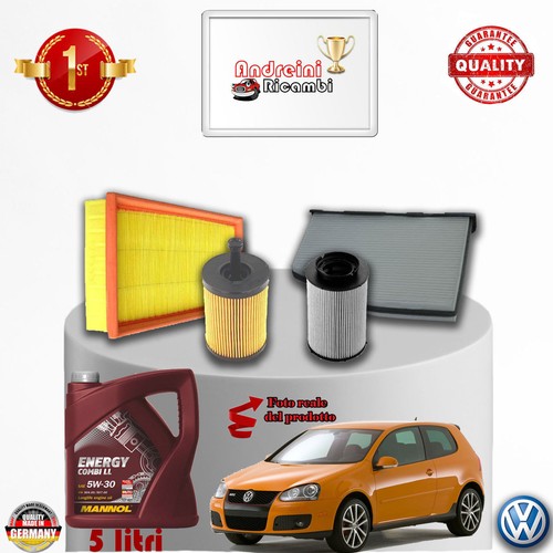 Kit tagliando filtri olio - tagliando, vw