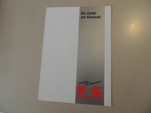 Brochure depliant kawasaki - ,