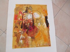 MEDHAT SHAFIK SERIGRAFIA A COLORI CON AUTENTICA