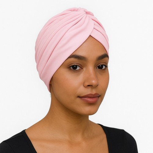 Turbante rosa bambino - , donna