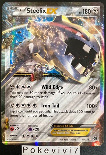 Carte pokemon steelix - carte, 67/114