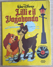 WALT DISNEY ASCOLTA LE FIABE LILLI E IL VAGABONDO ,MONDADORI-CON DISCO,BLISTERAT