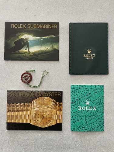 Rolex submariner booklet - submariner, set
