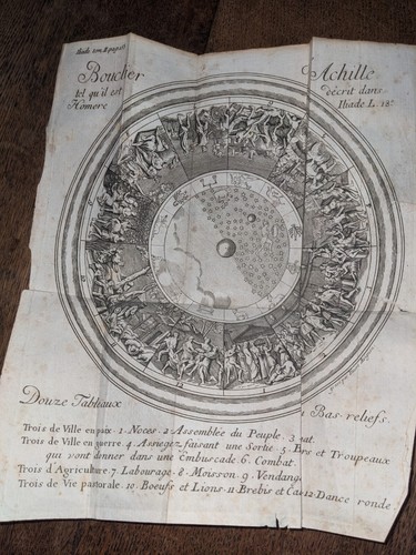 Libro antico dacier iliade - libro, antico-dacier-l'iliade