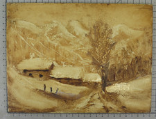 Quadro olio paesaggio - ad,
