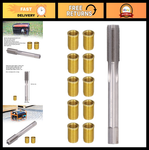 Spark plug thread repair - plug, kit