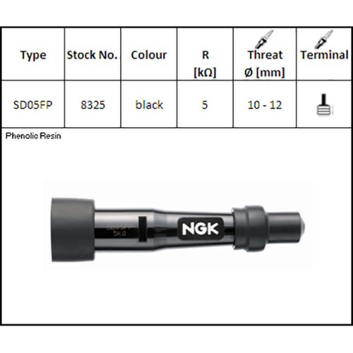 Attacco candela ngk sd05fp - attacco,