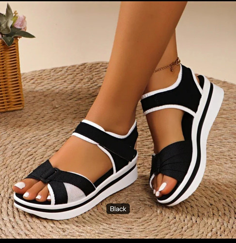 Sandali donna zeppa con