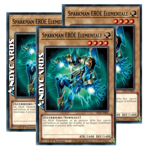 Sparkman eroe elementale - sparkman,