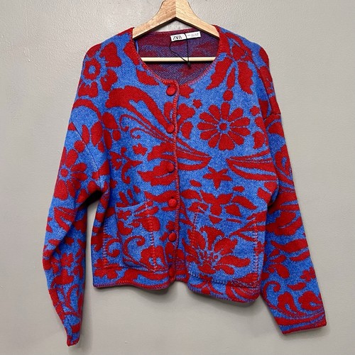 Cardigan zara jacquard maglia - zara,