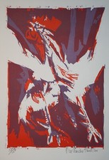 PIER CLAUDIO PANTIERI- GRAFICA NUMERATA E FIRMATA - STAMPA MODERNA