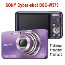 Sony Cyber-shot DSC-W570 16,1 MP 5x fotocamera digitale zoom ottico - viola