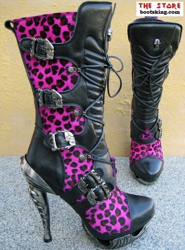 New rock boots marzia - marzia, nero