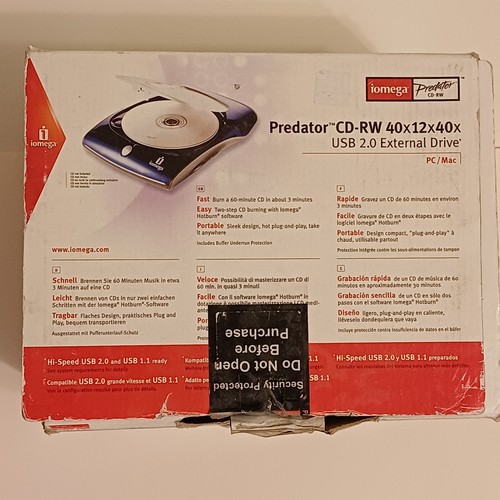 Retro boxed iomega - retro,