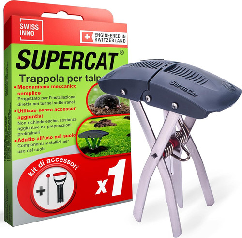 Supercat trappola per talpe - trappola,