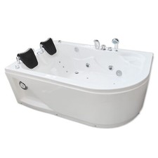 VASCA BAGNO IDROMASSAGGIO ANGOLARE HAVANA 2 PERSONE 170 X 115 CM