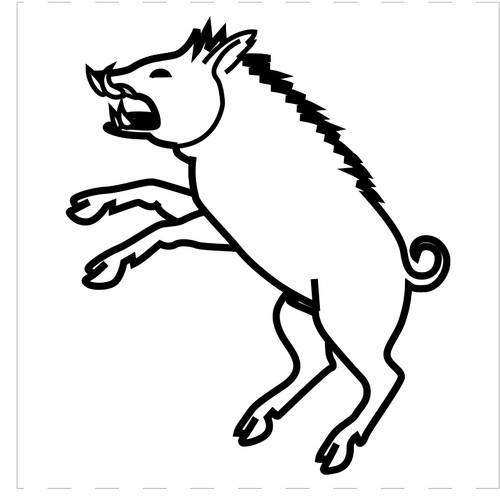 Adesivo sticker caccia - sticker,