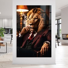 Quadro murale leone - ✅,