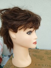 Testa Manichino con capelli per parrucchiere